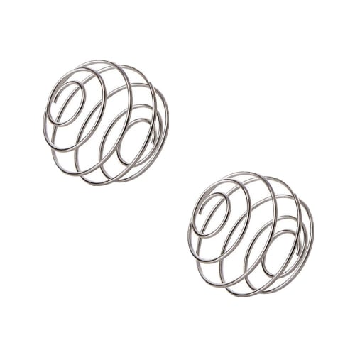 YFFSFDC 304 Stainless Steel Blender Bottle Mixing Whisk Ball Cup Protein Shaker Whisk Ball (2-Pack)