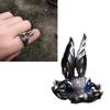 Two Hands Than Heart Rings Punk Gothic Hip Hop Band Jewelry Charm Gift Statement Promise Anniversary Ring for Women Men