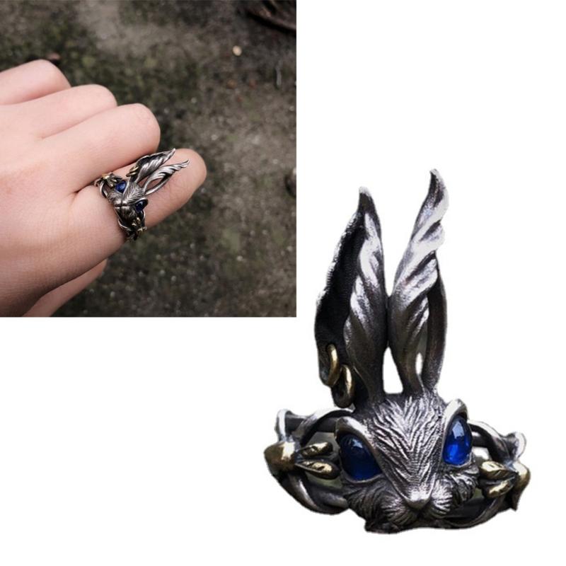 Two Hands Than Heart Rings Punk Gothic Hip Hop Band Jewelry Charm Gift Statement Promise Anniversary Ring for Women Men