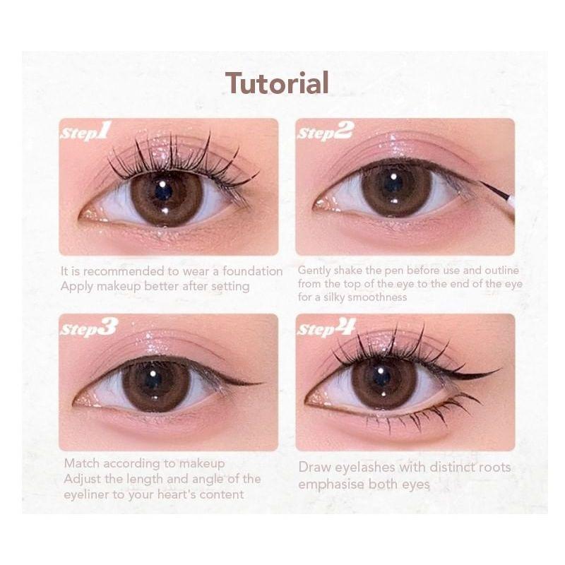 FLORTTE - LIQUID EYELINER - 4 Colors