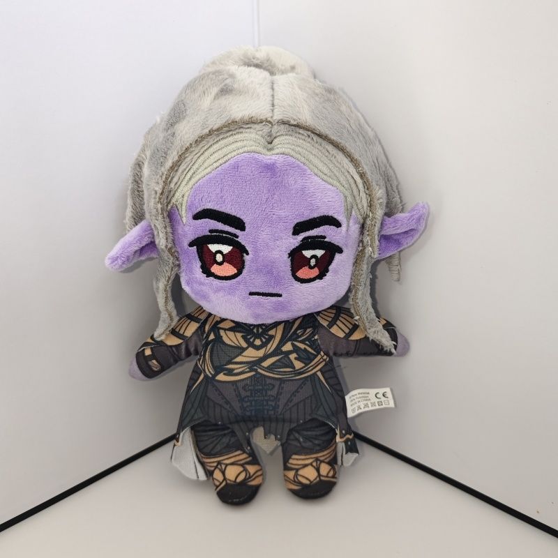 Baldur's Gate 3 Plüsch Lae'Zel Minthara Shadowheart Wyll Weiche Kuscheltiere Spielcharaktere Plüschtiere Für Fans Kinder Geburtstagsgeschenk 25cm