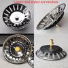 4pcs Kitchen Basin Drain Dopant Sink Strainer Basket Waste Filter Stopper Bathroom Hair Catcher.