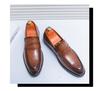 Men's Cross-Border Four Seasons Casual & Formal Leather Lace-up Shoes - British Business or Wedding Groom Style