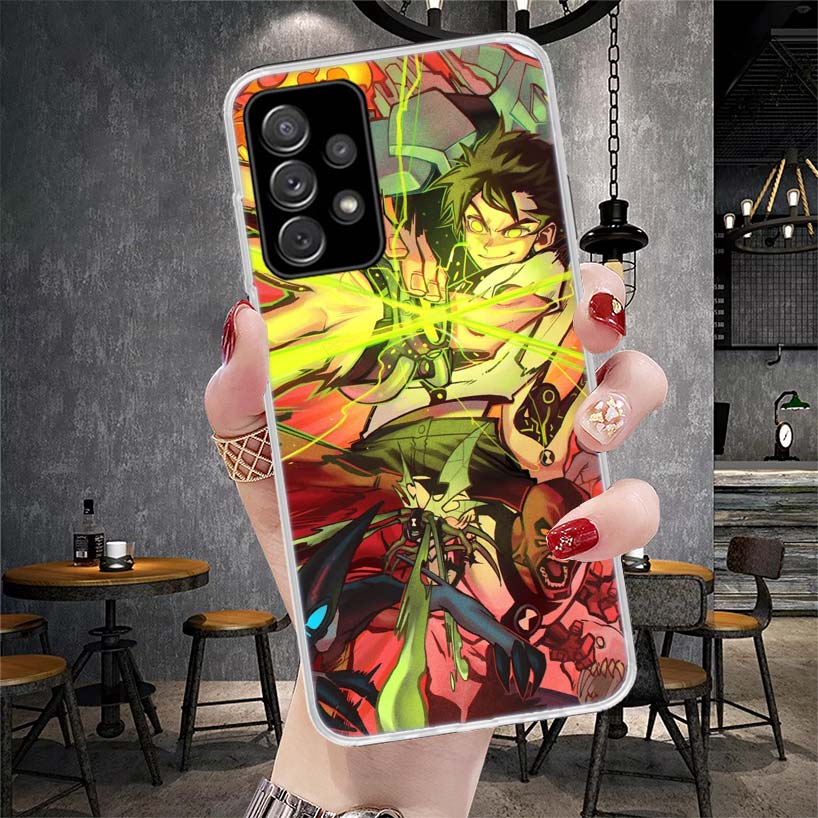 Ben Cartoon 10 Soft Phone Case For Samsung Galaxy A12 A22 A32 A52 A72 A02S A51 A50S A71 A70 A31 A20S Note 20 Ultra S10 A10S Gala