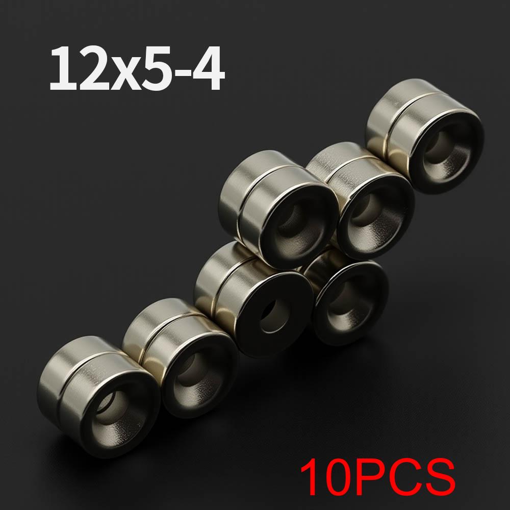 Powerful Neodymium Magnet N35 NdfeB Permanent Magnetic Imanes Round With Holes Super Strong Fridge Magnets 8x3-3 12x3-4 15x5-5mm