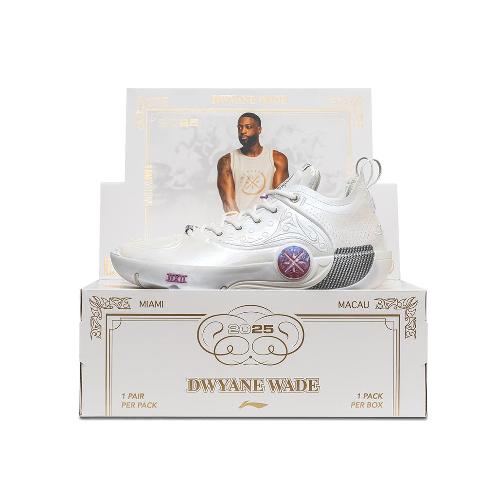 Li Ning WOW12 Cushioning Slip Resistant Abrasion Resistant Breathable Rebound Grip Mid Top Performance Basketball Shoes ABAV013-MA
