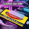 Custom Name Personalized football team Pattern Mousepad, Laptop PC Desk Mat, Decorative Desk Mat for Home Keyboard Pad Gift