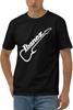 Ibanez Guitar Printed for Shirt Sport Cotton Men Shirts for Men Black