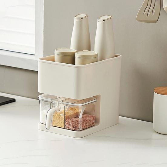 Storage Crocks Cheap Practical Kitchen Storage Rack Space-saving Quick Drainage Double ...