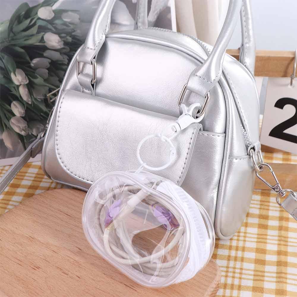 Storage Phone Charger Bag With Keychain Digital Storage Bag Data Cable Storage Bag Data Cable