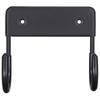 Space Saving Iron Board Wall Mount Dual Hooks Iron Board Holder  Laundry Room Storage