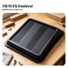 Driver Footrest Pad Molded Foot Rest Wear-Resistant for Daily Driving
