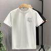 China-Chic Embroidery Short Sleeve T-shirt Men's Summer Round Neck Half Sleeve American Retro Loose Top
