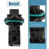 Mass Airflow Sensor Single  For BMW X5 2011-2013 Black 5 P