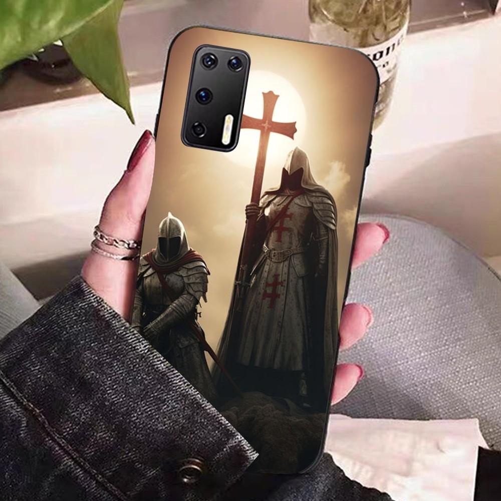 Knights Templar Luxury Phone Case For Huawei P 8 9 10 20 30 40 50 Pro Lite Psmart Honor 10 Lite 70 Mate 20lite