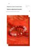 Five Elements Red Agate Fire Balance Bracelet with Cinnabar - Unisex Jade Crystal for Fire Element Support
