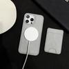Card Holder Magnetic Suction Moblie Phone Case for iPhone 16 Pro Max 11 12 13 14 15 Pro Multifunctional Leather Protective Shell