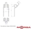 Gallignani 8876422 Pickup Finger Powder Coated MORGA