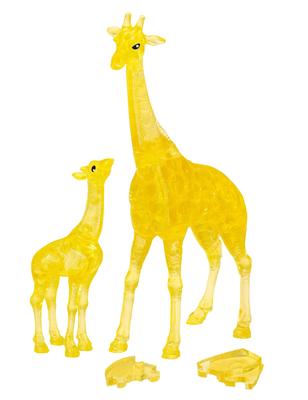 BEVERLY 38-Piece Crystal Puzzle Giraffe 50228