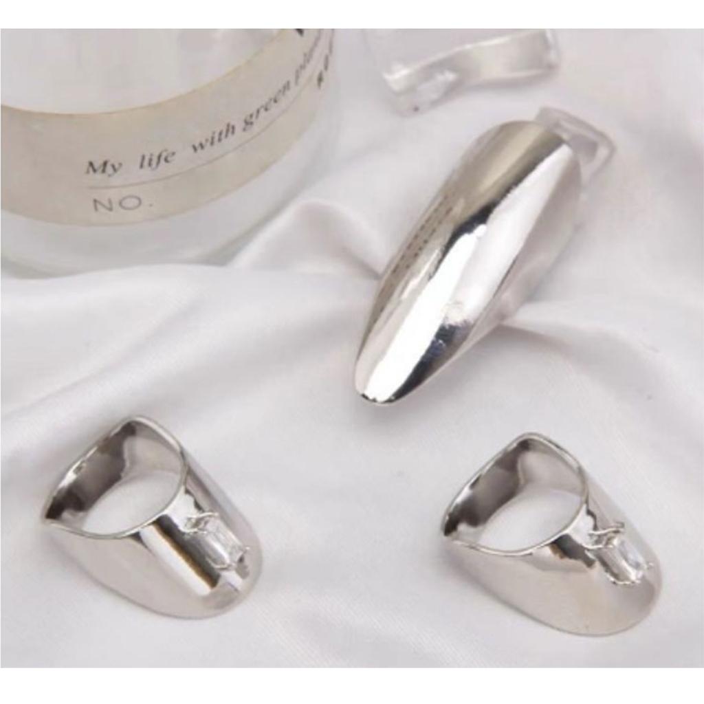 Korean Crystal Rings for Women Fashionable Inlaid Finger Rings Unique Engagement Wedding Knuckle Rings Jewelry Gift