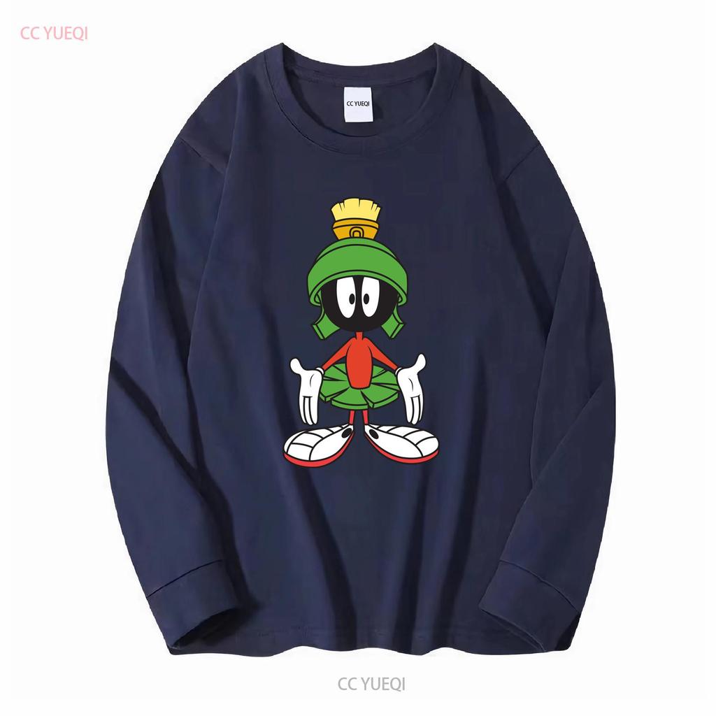 Marvin the Martian  T Shirt vintage Washed Comfortable Casual Stretched Stylish graphic Unisex streetwear designer clothes