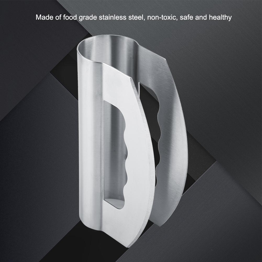 Multi use Stainless Steel Fruits Vegetables Food Cutter Double Blades Chopper Slicing Tool