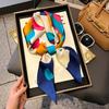 Silk scarf women's neck new scarf with coat 70 small square scarf scarf mother high-end scarf