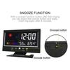 Weather Station Weather Clock Color Screen Displays Temperature and Humidity Home Sound-Controlled Electronic Alarm Clock