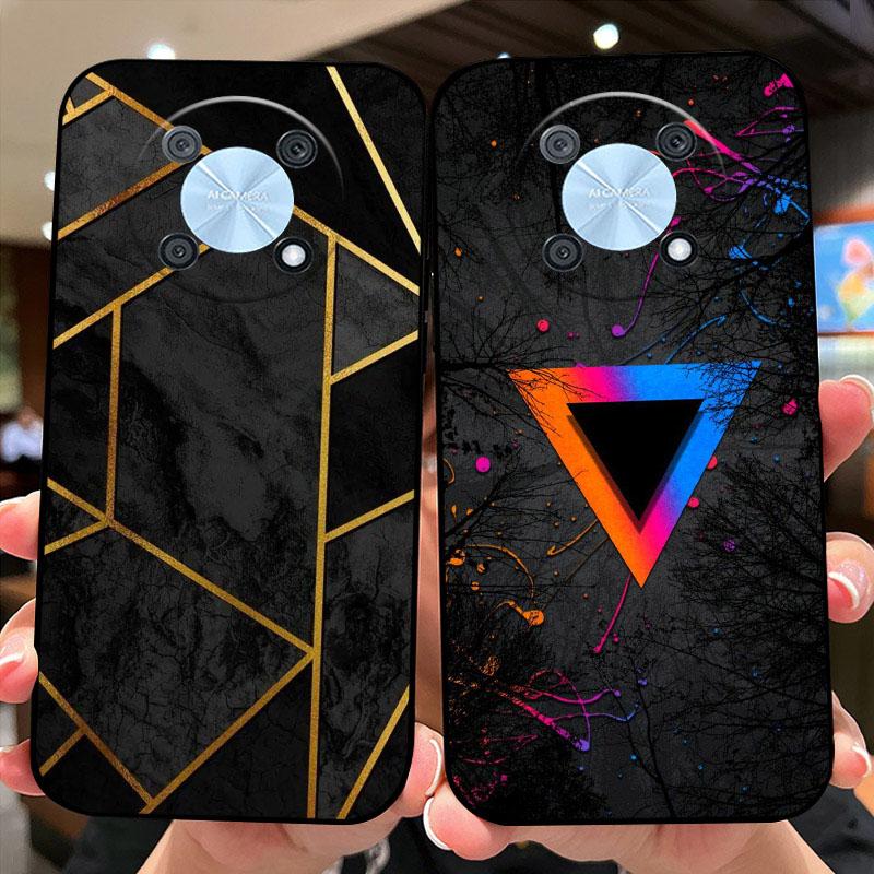 For Huawei Nova Y90 Case CTR-LX1 Cartoon Painted TPU Silicone Phone Cover For Huawei Enjoy 50 Pro Nzone 50 Pro Shockproof Bumper