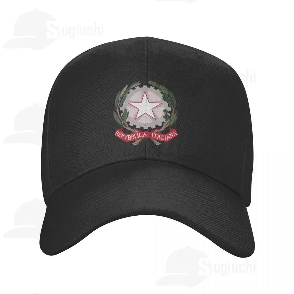 2025 National Emblem Of Italy Coat Of Arms Sun Baseball Cap Dad Hats Adjustable For Unisex Women Unisex Outdoor Hat