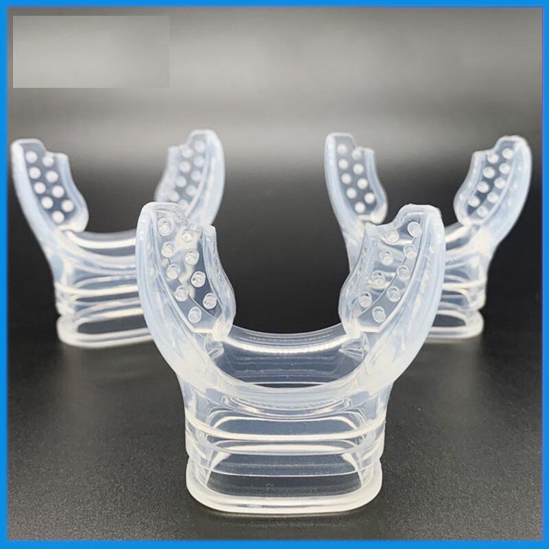 WEZHO Transparent Liquid Silicone Diving Snorkel Mouthpiece