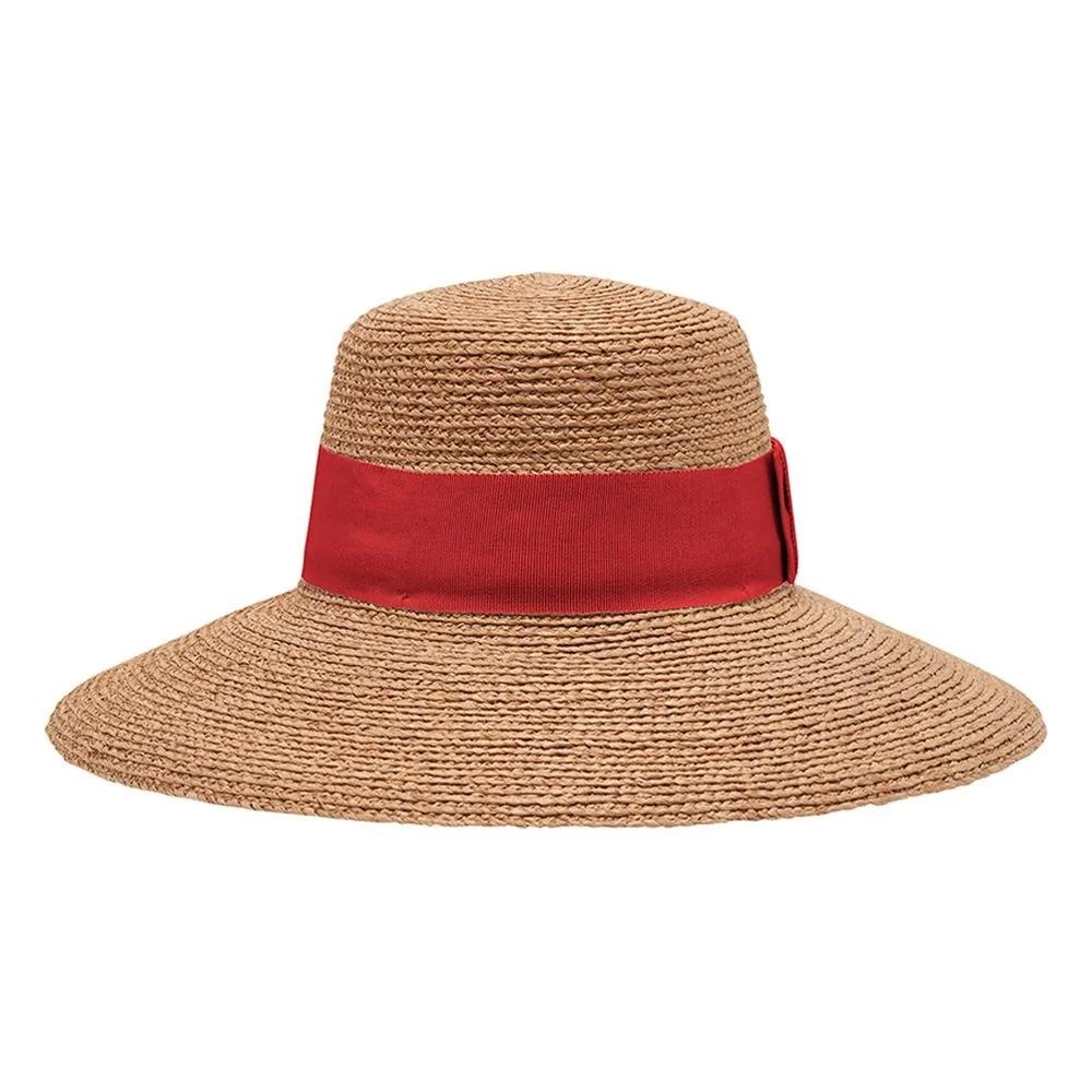 

[Helen Kaminski] Women s Easton Nougat Tropical Bucket Hat (HAT51545 NUTR) FREE