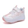Kids Roller Skating Shoes Parkour Gift Children 2 Wheels Boys Girls Button Extension Casual Fashion Detachable Roller sneakers