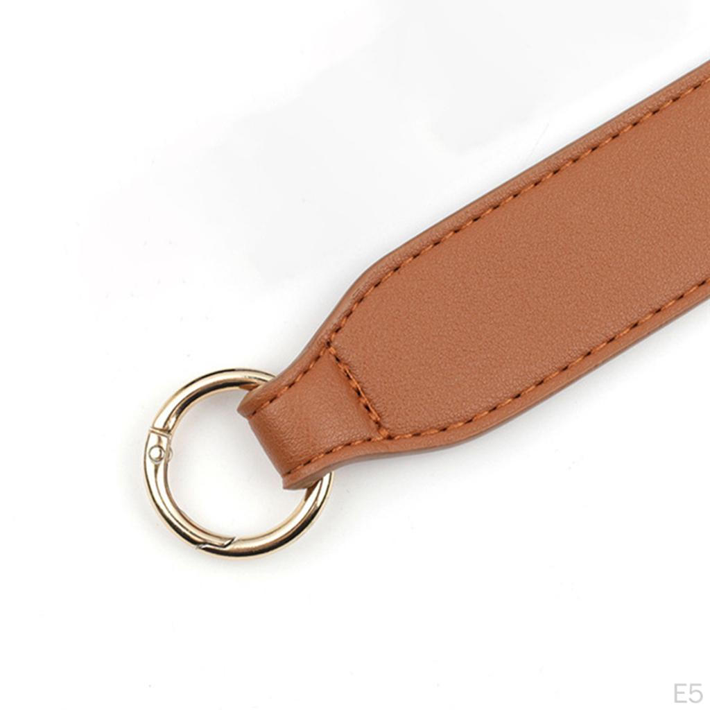 34cm Kort PU-läder Handväska Väskrem Handtagshållare Ersättningstillbehör