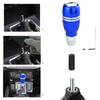 Lunsom Button Shift Aluminum Alloy Automatic Shift Applicable to Automobiles Knob, Knob, Stylish, (Blue)