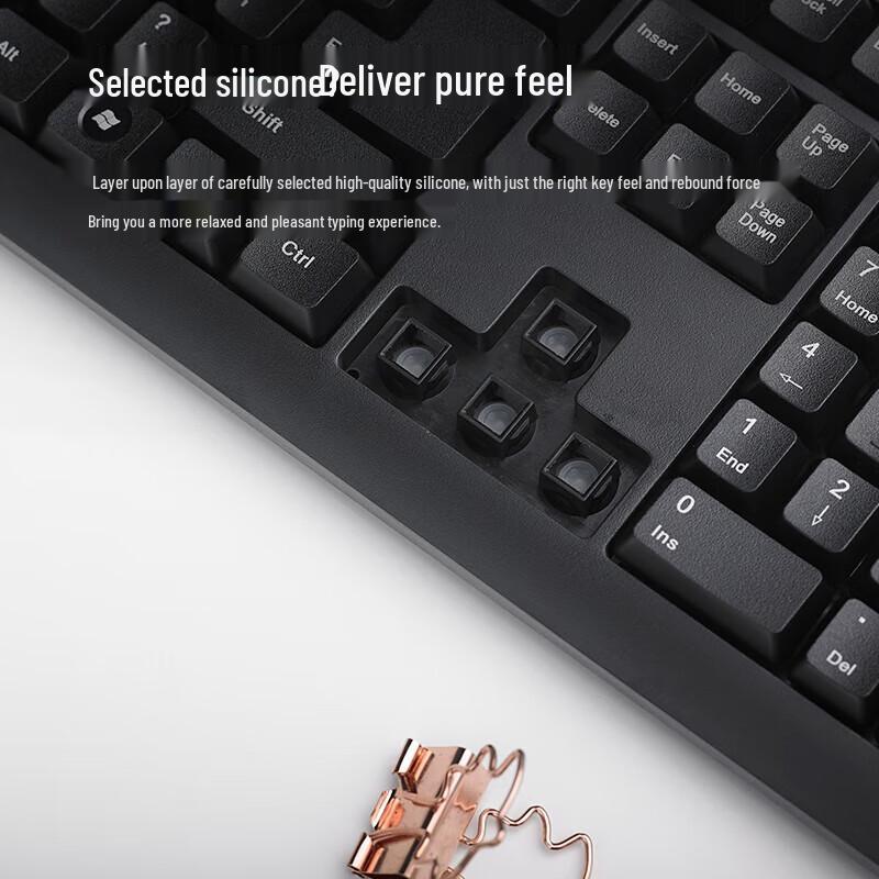 Rapoo K150 Wired Full-Size Office Keyboard