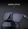 KAJILA 2025 Men's Polarized Retro Square Sunglasses for Driving and Outdoor Sun Protection