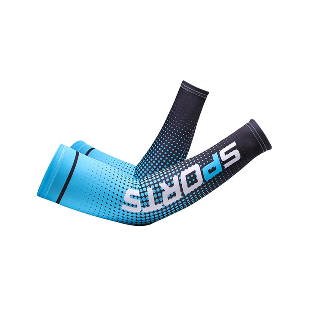 Maniche per protezione solare maniche in seta di ghiaccio graduale moda ciclismo all'aperto estivo, coperture per braccia per protezione solare agricola