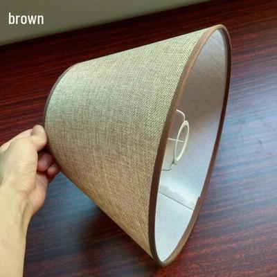 E27 Linen Lampshade for Table or Floor Lamps - Bedside, Bedroom, Hotel, Inn Wall Accessory