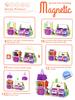 Magnetic Blocks Small Castle 60 pcs