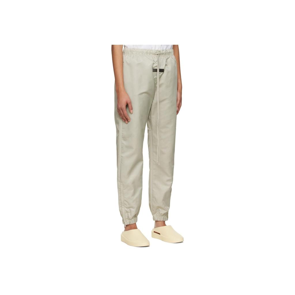 Fear of God Essentials Fw22 Knitted Track Pants With Elastic Waist And Cuffs Men Bottoms Smoke FOG-FW22-039