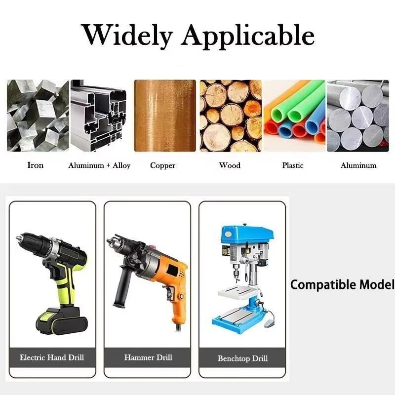 99PCS Drill Bit Set 1/16" To 3/8" Drill with Plastic Storage Case Premium HSS Black Gold Coated Twist Hex Shank Jobber Drill Bit