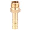 5pcs G1Celsius8 Male Thread Barb Connector Brass Pipe Fitting Connector Joint for Gas Liquid