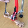 2pcs Ratchet Mechanism Bench Dog Clamp 20mm Base Woodworking Clamp Hold Down Clamp  Table Workbench