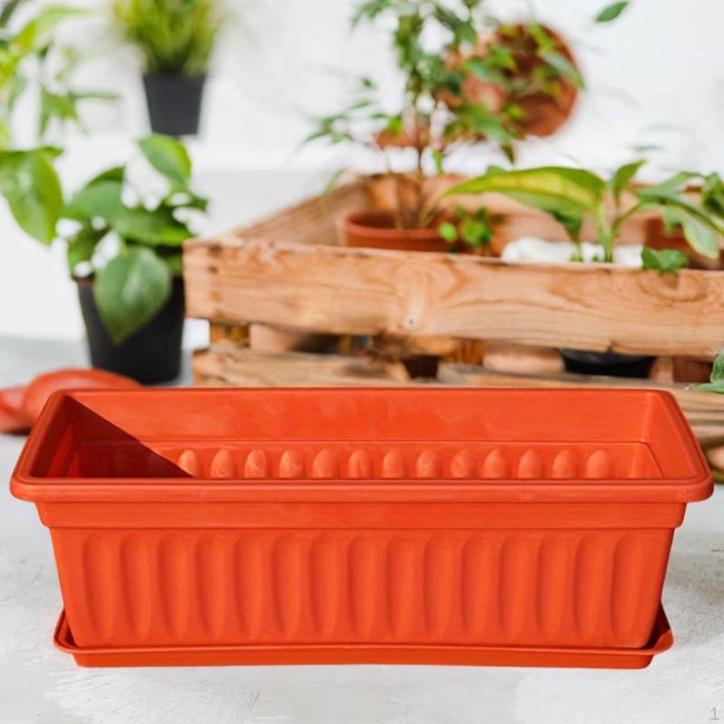 Balcony Plant Holder with Drainage Capability And Tray for Home Use