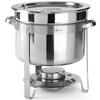 Hendi 472507 Tisch-Suppenwärmer aus Stahl 10 l