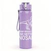 1PC Faint Light Feather Minimal Sketch Print 750ml Color Plastic Sports Water Bottle Leakproof Flip Straw Lid Suitable for Sports Office Home Use
