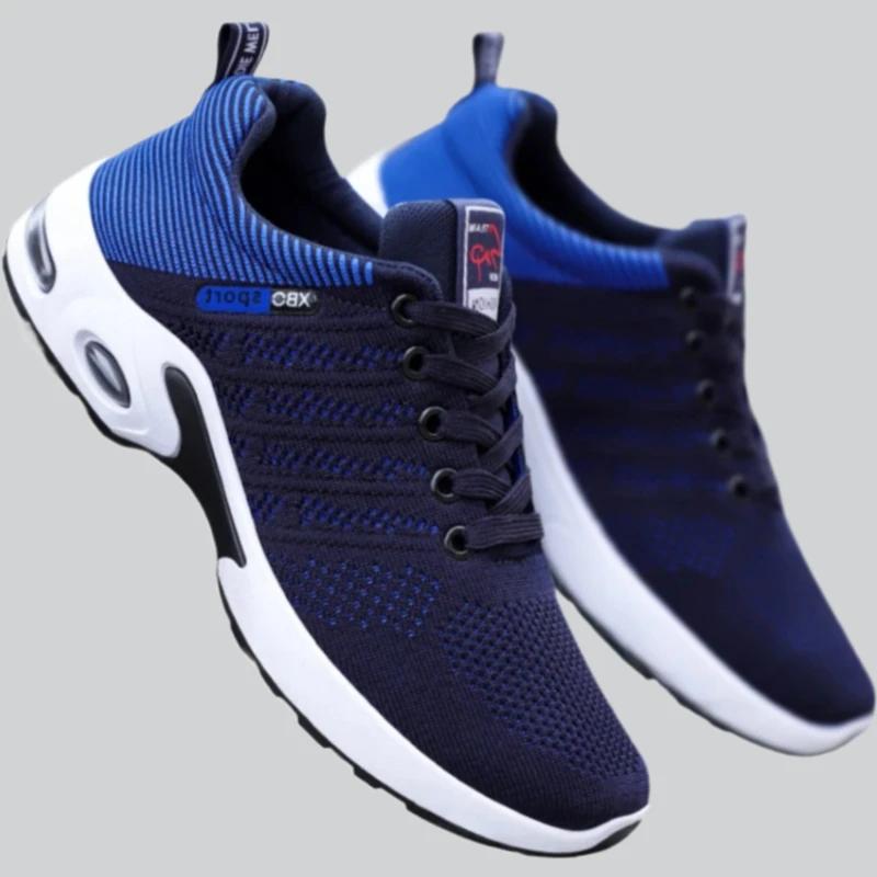 Men'S Designer Mesh Sneakers Lace-Up  Professional Running Shoes For Men Lightweight Male Outdoor Sports Tennis Shoe