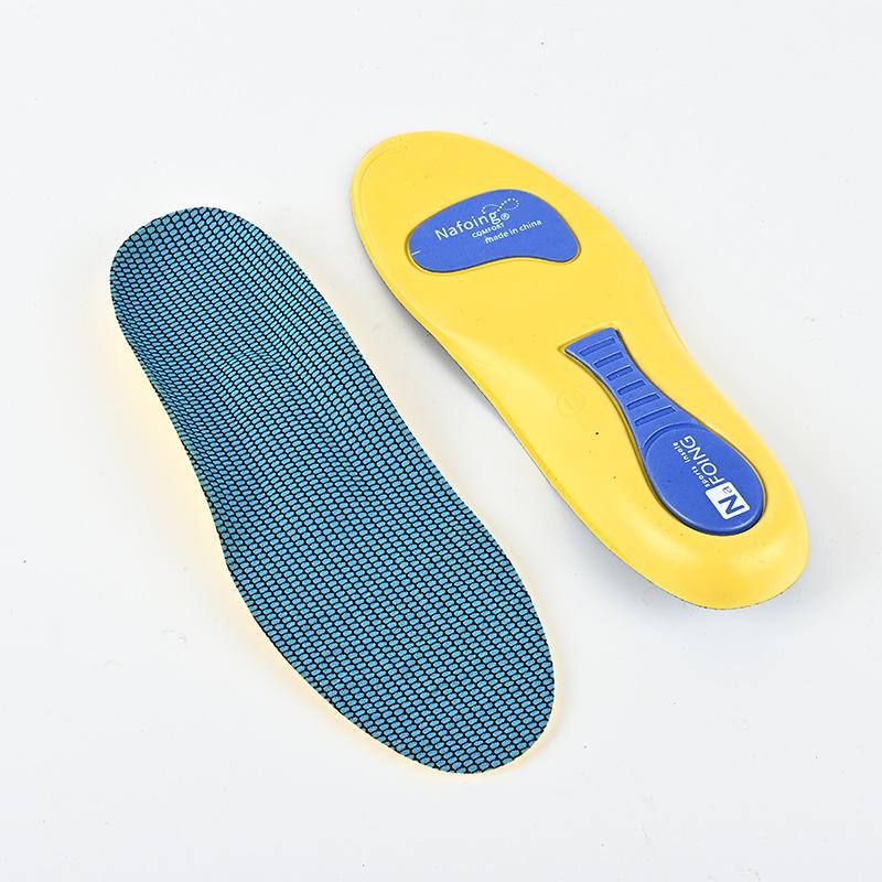 

Men s & Women s Breathable Arch Support Insoles: Odor-Resistant, Sweat & Shock-Absorbing, Air Cushion Latex for Comfort 39-40