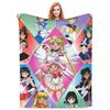 S-Sailor M-Moon Anime Deken Kwaliteit Warme Plaid Winter Picknick Buiten Comfortabele Sprei